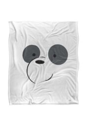 Cartoon Network We Bare Bears Panda Silky Touch Super Soft Throw Blanket 152 X 127 cm in White - thumbnail 1