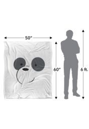 Cartoon Network We Bare Bears Panda Silky Touch Super Soft Throw Blanket 152 X 127 cm in White - thumbnail 5