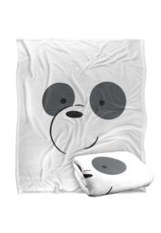 Cartoon Network We Bare Bears Panda Silky Touch Super Soft Throw Blanket 152 X 127 cm in White - thumbnail 2