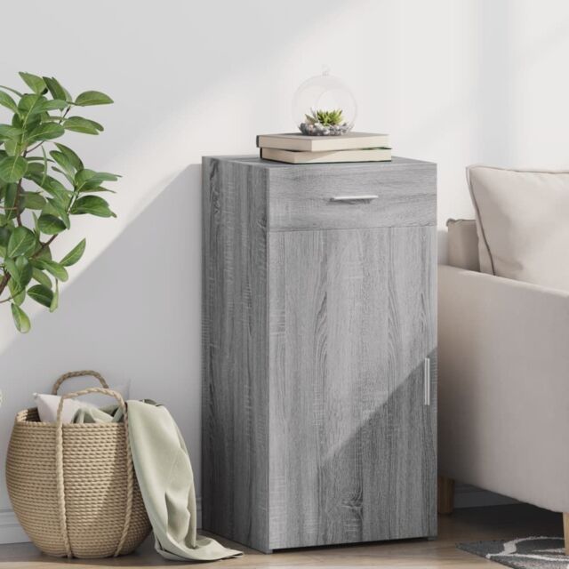 Berkfield Home Sideboard Grey Sonoma 45x42.5x93 cm Engineered Wood - image 1