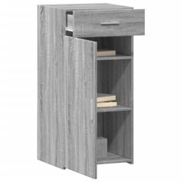 Berkfield Home Sideboard Grey Sonoma 45x42.5x93 cm Engineered Wood - thumbnail 3
