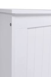 Living and Home White Wooden Storage Chest Organiser Box - thumbnail 7