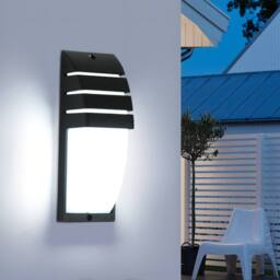 Pheashine Stylish Outdoor Wall Light 2-Pack IP44 Waterproof 12W LED Black - thumbnail 2