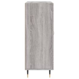 Berkfield Home Sideboard Grey Sonoma 69.5x34x90 cm Engineered Wood - thumbnail 7