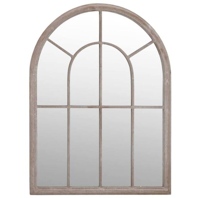 Berkfield Home Mirror Sand 60x45 cm Iron for Indoor Use in Cream - image 1