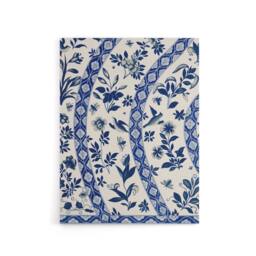 "Artery8 Owen Jones Elegant Blue Flower Bird China Pattern Canvas Art Print - Size: W12"" x H16""" - thumbnail 1