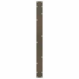 Berkfield Home Coffee Table Legs U-Shaped 3 pcs Natural Steel 100x(72-73) cm Steel in Brown - thumbnail 7