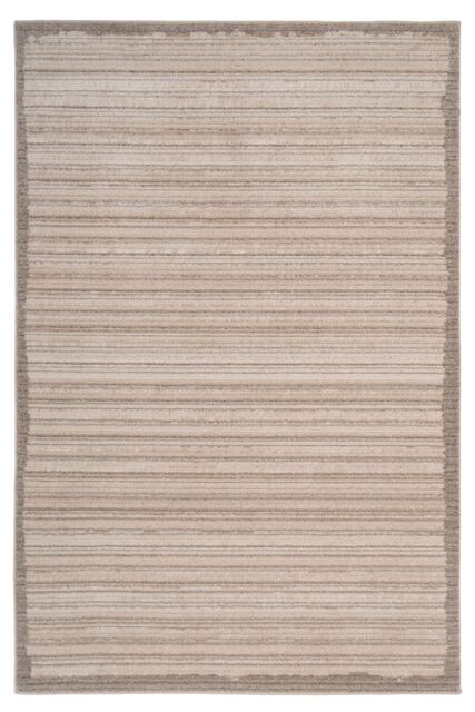 Kukoon Neutral Beige Striped Area Rug - Size: 240 cm x 330 cm - image 1