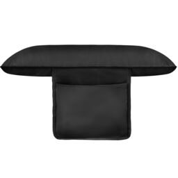 tectake Sun Lounger Cirrus in Black - Size: 1 Seater - thumbnail 9