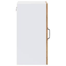Berkfield Home Kitchen Wall Cabinet with Glass Door¬†Porto Old Wood in Brown - thumbnail 8