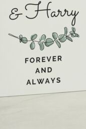 Personalised Memento Company Personalised Botanical White Wooden Tea light Holder - thumbnail 3