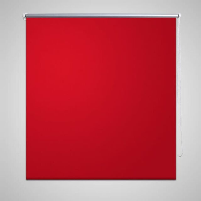 Berkfield Home Roller Blind Blackout 60 x 120 cm Red - image 1