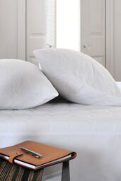 The Lyndon Company Luxury Cotton Quilted Pillow Protector - Deyongs 1846 in White - thumbnail 3