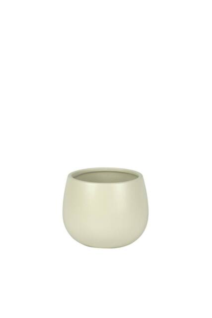 KDMD Matt Cream Hortus Pot 12x11cm 3 Pack - Size: 12x11 cm - image 1