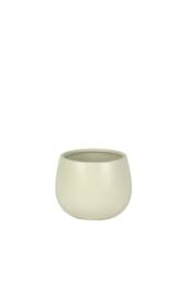 KDMD Matt Cream Hortus Pot 12x11cm 3 Pack - Size: 12x11 cm