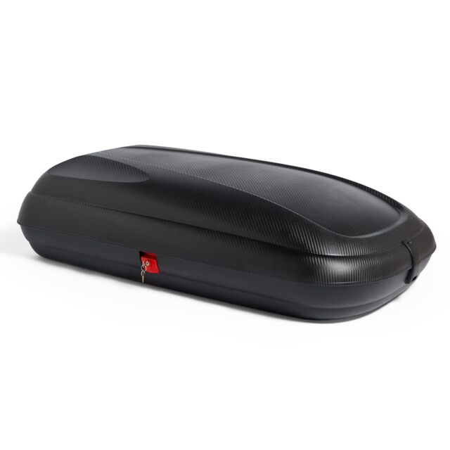 VonHaus 320L Car Roof Box for Camping, Tents, Bags, Luggage in Black - image 1