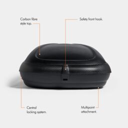 VonHaus 320L Car Roof Box for Camping, Tents, Bags, Luggage in Black - thumbnail 3