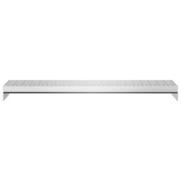 Berkfield Home Grate Step 80x24x7 cm Galvanised Steel in Silver - Size: Medium - thumbnail 4
