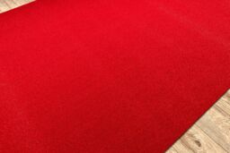 RugsX Artificial Grass Fire Rug in Red - Size: 200 cm x 200 cm - thumbnail 4