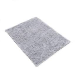 SPETLEK Grey Teddy Fleece Weighted Blanket Kids Sleep Therapy Sensory Anxiety - Size: 130 cm x160 cm - thumbnail 4