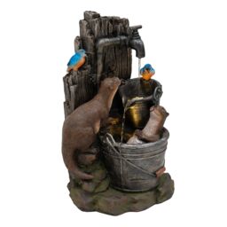 Monstershop Electric Water Feature - Otter Oasis in Grey - thumbnail 3