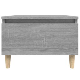 Berkfield Home Side Table Grey Sonoma 50x46x35 cm Engineered Wood - Size: 50 x 46 x 35 cm - thumbnail 6