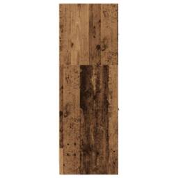 Berkfield Home Apothecary Cabinet Old Wood 40x41x118 cm Engineered Wood in Brown - Size: 40 x 41 x 118 cm - thumbnail 6