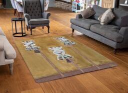 Benjamin Tate Design Wathches For The Stars Rug in Natural - Size: Large - thumbnail 2