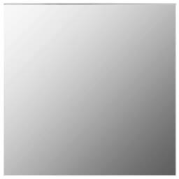 Berkfield Home Wall Mirror 40x40 cm Square Glass in Silver - thumbnail 3