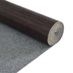 Berkfield Home Room Divider¬†Dark Brown 165x400 cm¬†Bamboo - Size: 165x400 cm - thumbnail 6