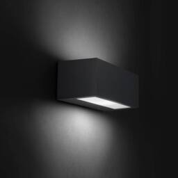 Netlighting Nemesis Aluminium 1 Light Outdoor Wall Light Urban grey IP44 - thumbnail 4