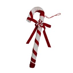 Samuel Alexander 29cm Red & White Stripe Hanging Christmas Candy Cane Decoration - thumbnail 6