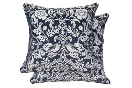 New Edge Blinds Harrow Cushion Cover in Blue - Size: 43 cm x 43 cm - image 1