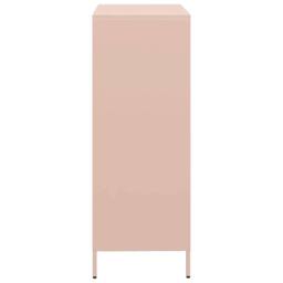 Berkfield Home Highboard¬†Pink 68x39x103.5 cm Steel in Pink - thumbnail 6
