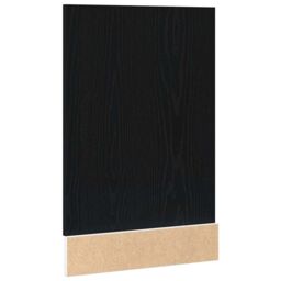 Berkfield Home Dishwasher Panel Lyon Black Oak 45x1.5x67 cm Engineered Wood - thumbnail 6