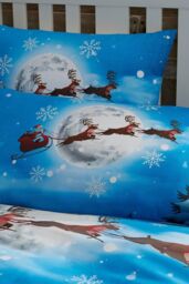 Bedlam 'Santa Glow In The Dark' Christmas Kids Duvet Cover Set - Size: Double - thumbnail 3