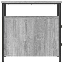 Berkfield Home Durable Bedside Cabinets 2 pcs Grey Sonoma 30x60x60 cm Engineered Wood - Size: 30 x 60 x 60 cm - thumbnail 8