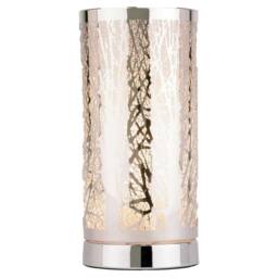 Pagazzi Mason Polished Chrome Touch Table Lamp in Silver - thumbnail 3