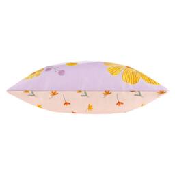 Wylder Wildflowers Country Water & UV Resistant Outdoor Cushion in Lilac - Size: 43 cm x 43 cm - thumbnail 5