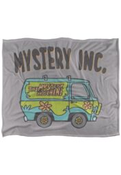 Warner Brothers Scooby Doo Officially Licensed Silky Touch Super Soft Throw Blanket 152 x 127 cm in White - thumbnail 1