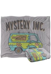 Warner Brothers Scooby Doo Officially Licensed Silky Touch Super Soft Throw Blanket 152 x 127 cm in White - thumbnail 2