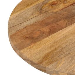 Berkfield Home Table Top 120x60x2.5 cm Oval Solid Wood Mango in Brown - thumbnail 6