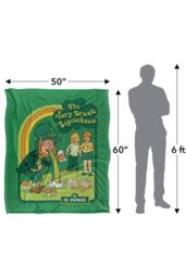 Steven Rhodes The Very Drunk Leprechaun Silky Super Soft Throw Blanket - Size: Large - thumbnail 3