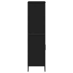Berkfield Home Highboard Black 79.5x35.5x137.5 cm Engineered wood - thumbnail 5