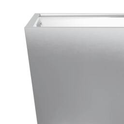 Berkfield Home Durable Garden Planter 30x30x30 cm Galvanised Steel in Grey - Size: 30 x 30 x 30 cm - thumbnail 7