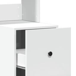 Berkfield Home Kitchen Cabinet White 35x50x180 cm Engineered Wood - Size: 35 x 50 x 180 cm - thumbnail 9