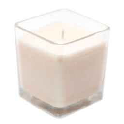 KDMD White Label Soy Wax Jar Candle - Peach Smoothie in Cream
