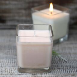 KDMD White Label Soy Wax Jar Candle - Peach Smoothie in Cream - thumbnail 2