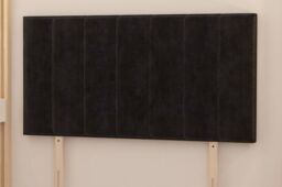 Somnior Austin Divan Bed with 2 Storage Drawers & Headboard Velvet in Black - Size: King - thumbnail 3