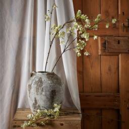 Lemon Pavilion Furniture and Decor Elaeocarpus Stem - Plastic - L20 x W20 x H100 cm - Green - thumbnail 3